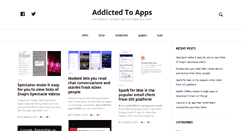 Desktop Screenshot of addictedtoapps.com