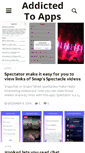 Mobile Screenshot of addictedtoapps.com